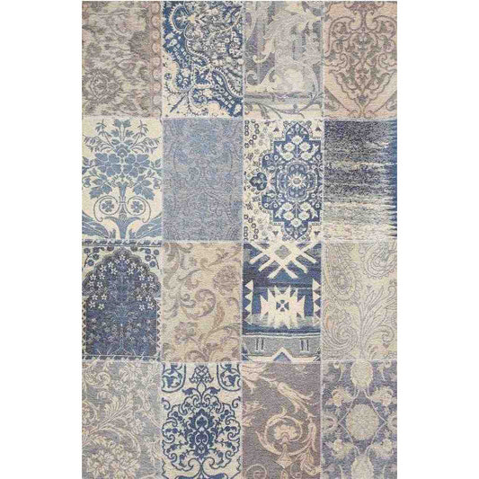 Tappeto moderno Kilim Azzurro Beige