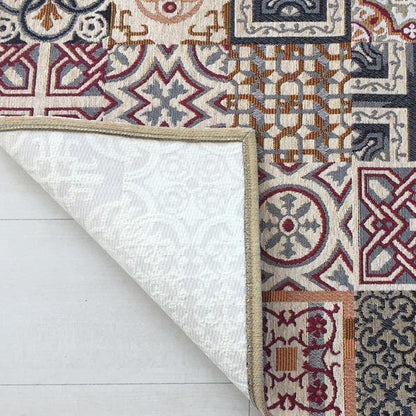 Tappeto bagno cucina Azulejos Color antiscivolo