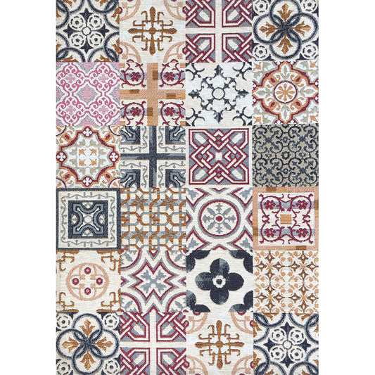 Tappeto bagno cucina Azulejos Color antiscivolo
