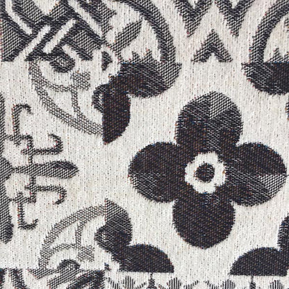 Tappeto bagno cucina Azulejos Nero antiscivolo