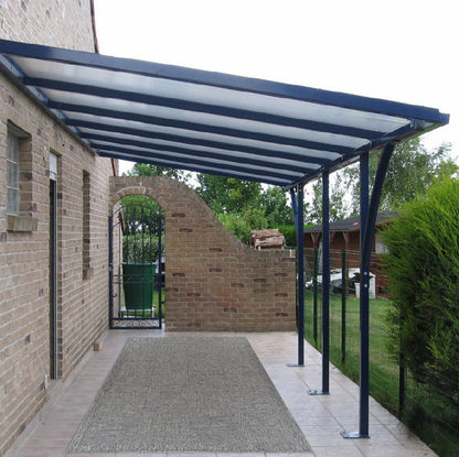 Tappeto per esterno Square Grey per terrazzo e balcone