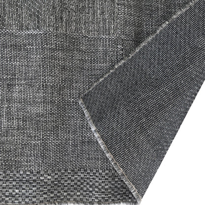 Tappeto per esterno Square Grey per terrazzo e balcone