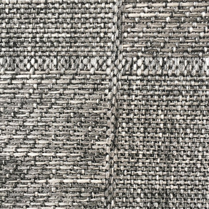 Tappeto per esterno Square Grey per terrazzo e balcone