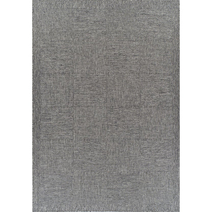Tappeto per esterno Square Grey per terrazzo e balcone