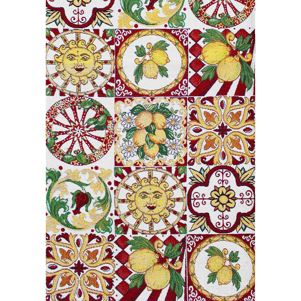 Tappeto bagno cucina Mondello Rosso antiscivolo