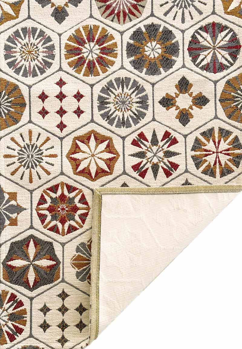 Tappeto bagno cucina Cementine Beige antiscivolo