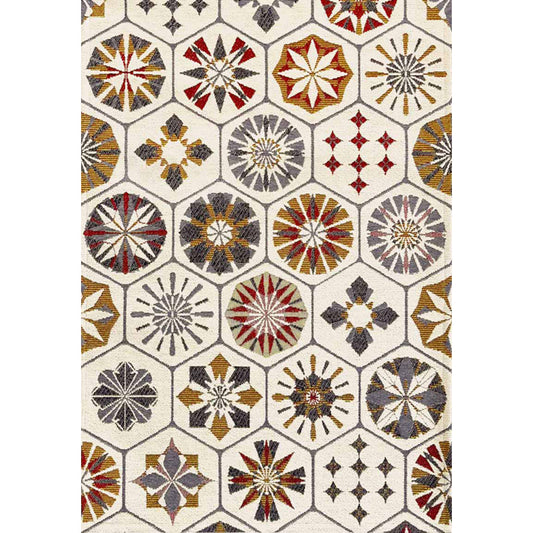 Tappeto bagno cucina Cementine Beige antiscivolo