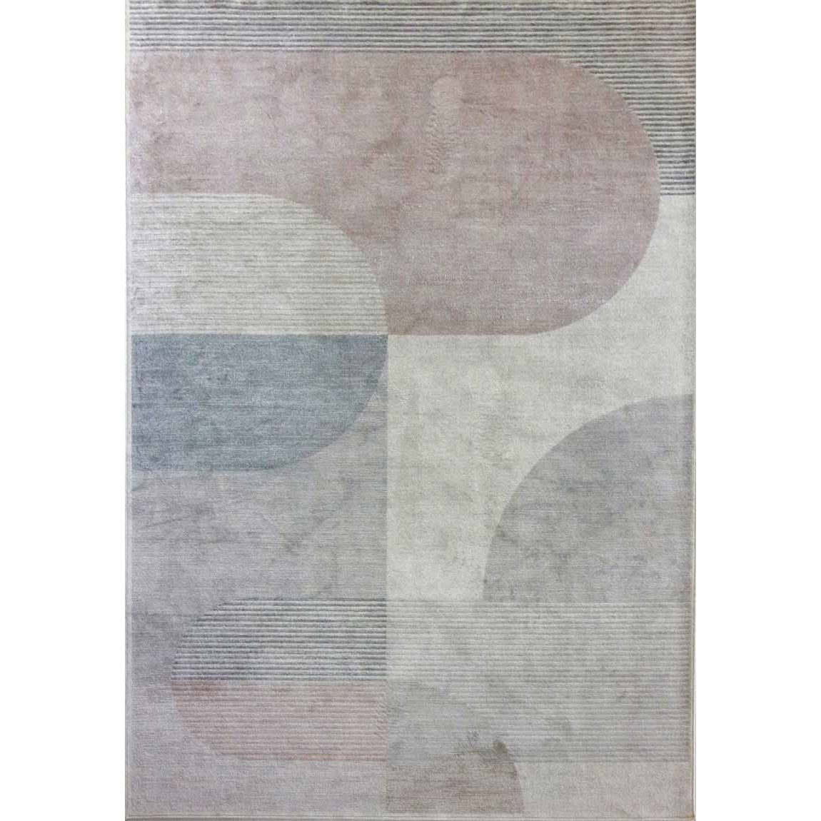 Tappeto moderno Lotus Rosa Beige