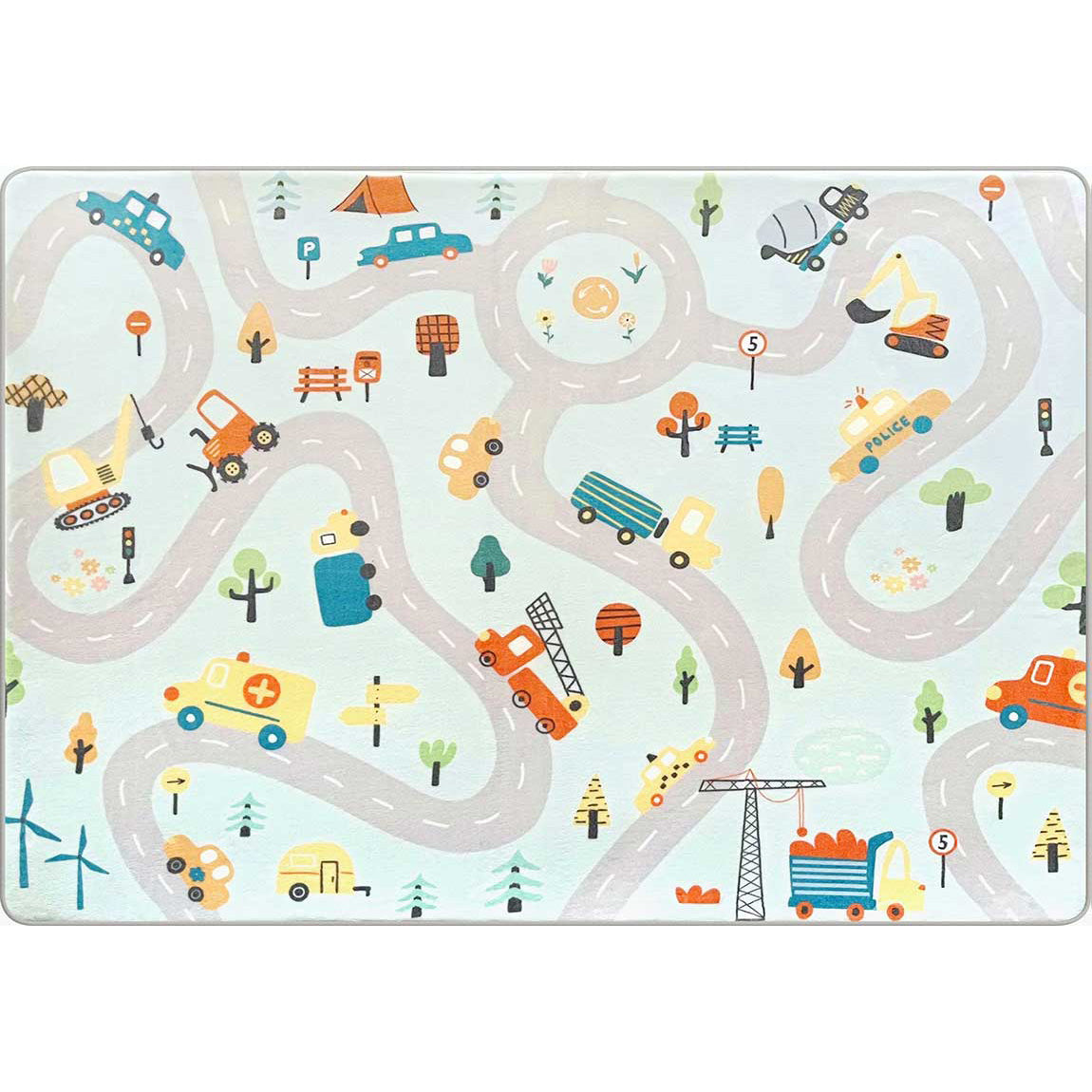 Tappeto per cameretta Pista Gioco