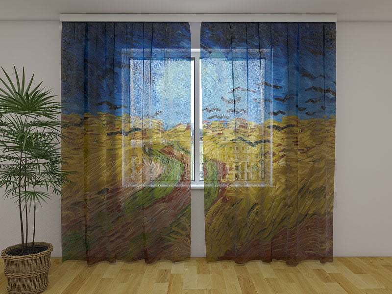 Tenda classica Campo di Grano Van Gogh decorativa