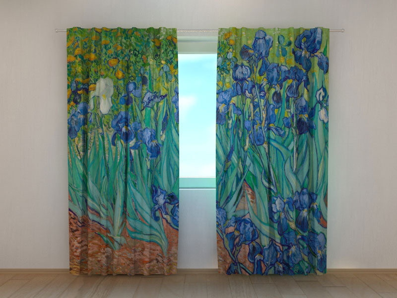 Tenda classica Iris Van Gogh decorativa