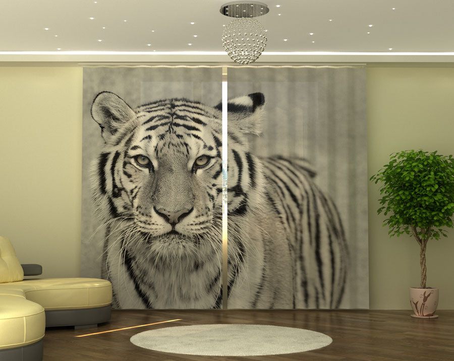 Tenda classica Tigre Bianca decorativa