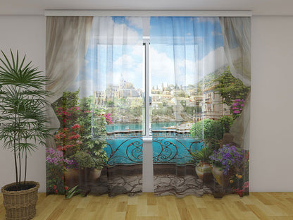 Tenda classica Vista Paradiso decorativa