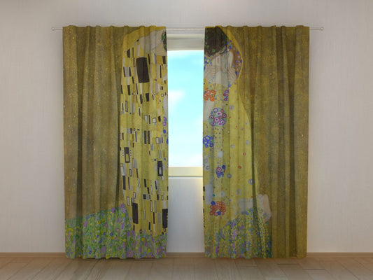 Tenda classica Il Bacio Klimt decorativa