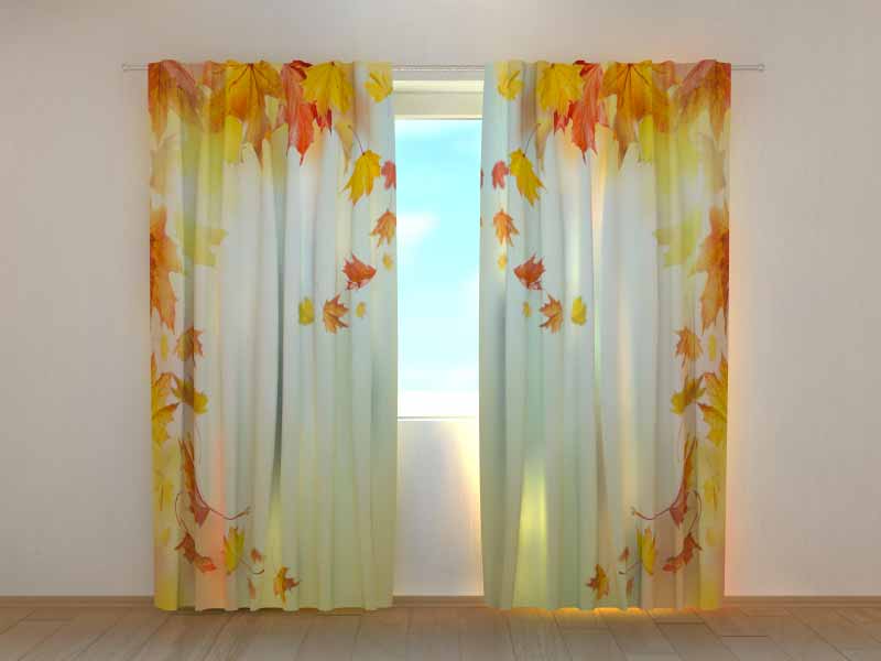 Tenda classica Foglie d'Autunno decorativa
