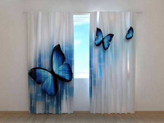 Tenda classica Farfalle decorativa