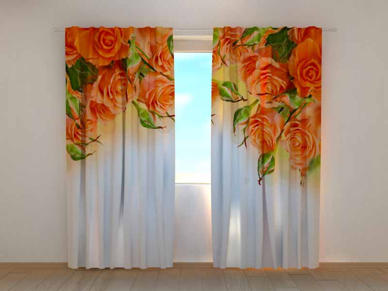 Tenda classica Rose decorativa