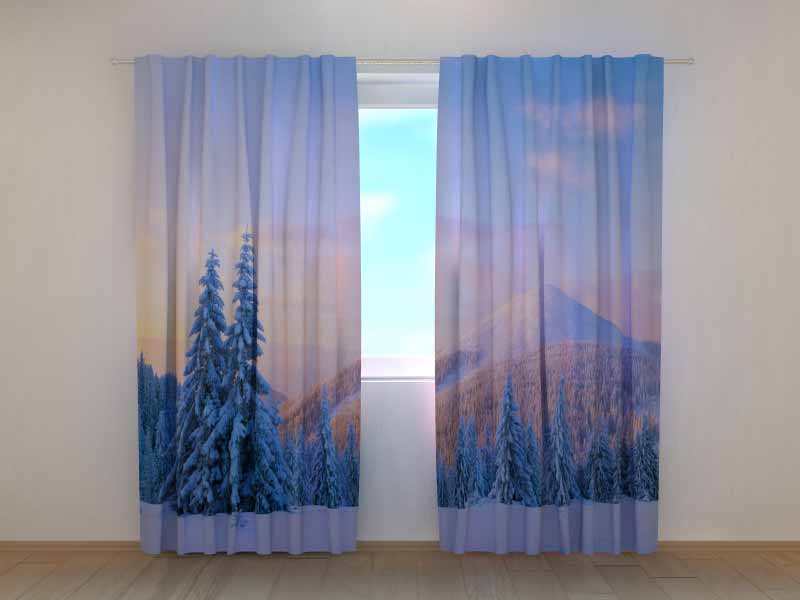 Tenda classica Neve decorativa