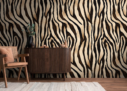 Carta da parati Zebra Style | pannello digitale in TNT