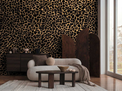 Carta da parati Leopard Style | pannello digitale in TNT