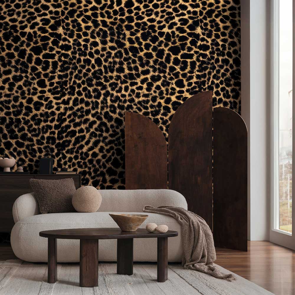 Carta da parati Leopard Style | pannello digitale in TNT