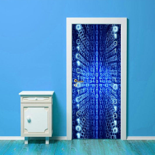 Adesivo per porta Matrix
