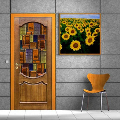 Adesivo per porta Vetro Arancione