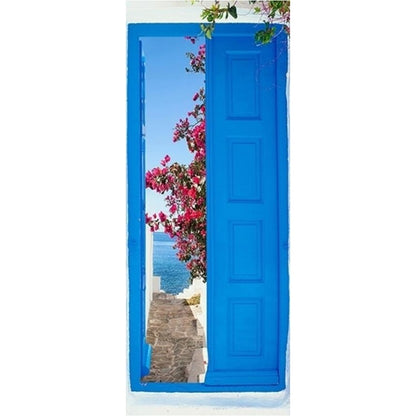 Adesivo per porta Vista sul Mare