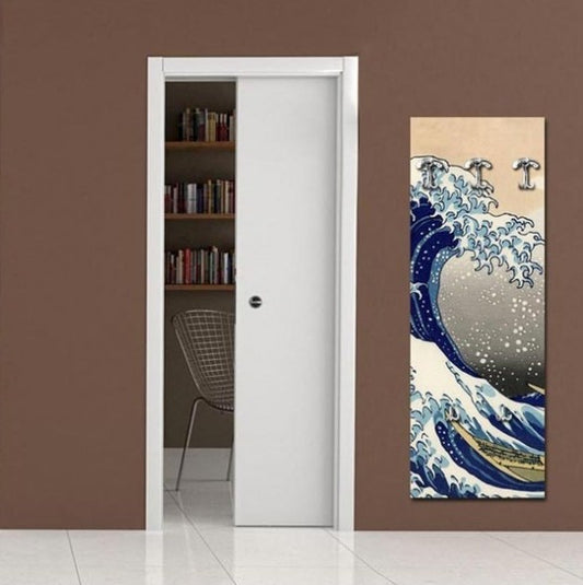Attaccapanni da parete Hokusai