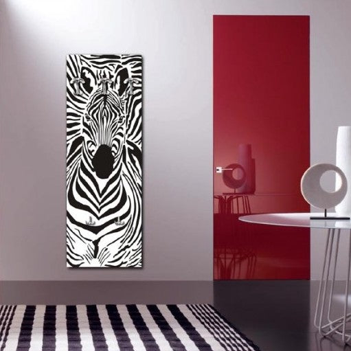 Attaccapanni da parete Zebra