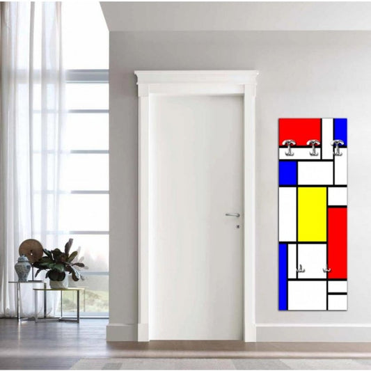 Attaccapanni da parete Mondrian