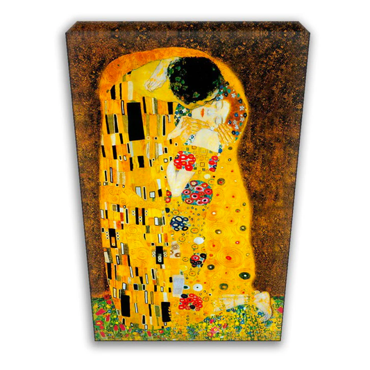 Quadro d’autore Klimt Il Bacio su tela