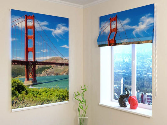 Tenda a pacchetto Golden Bridge decorativa