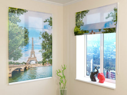 Tenda a pacchetto Parigi decorativa