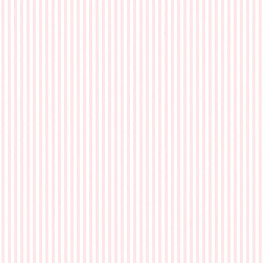 Carta da parati a righe Rosa e Bianche sottili