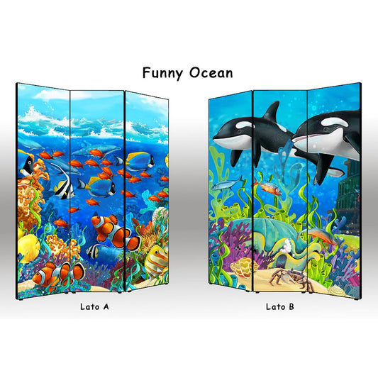 Separè Bambini Funny Ocean