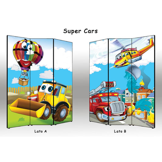Separè Bambini Super Cars