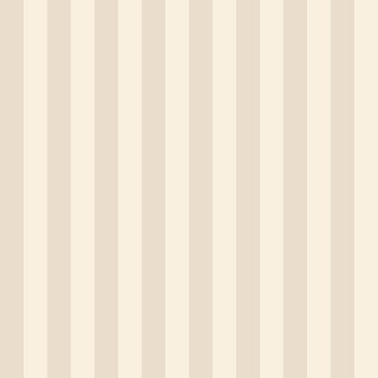 Carta da parati a righe Beige e Crema piccole