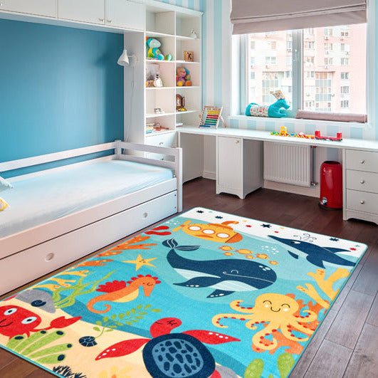 Tappeto Oceano per cameretta