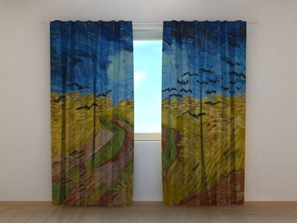 Tenda classica Campo di Grano Van Gogh decorativa