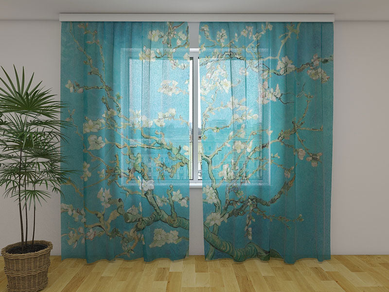 Tenda classica Mandorlo in Fiore Van Gogh decorativa