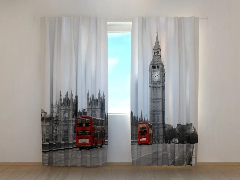 Tenda classica Londra Big Ben decorativa