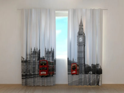 Tenda classica Londra Big Ben decorativa