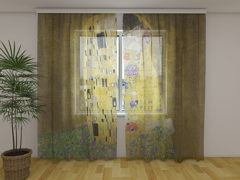 Tenda classica Il Bacio Klimt decorativa
