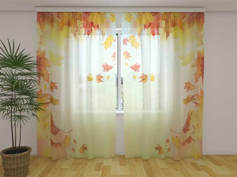 Tenda classica Foglie d'Autunno decorativa