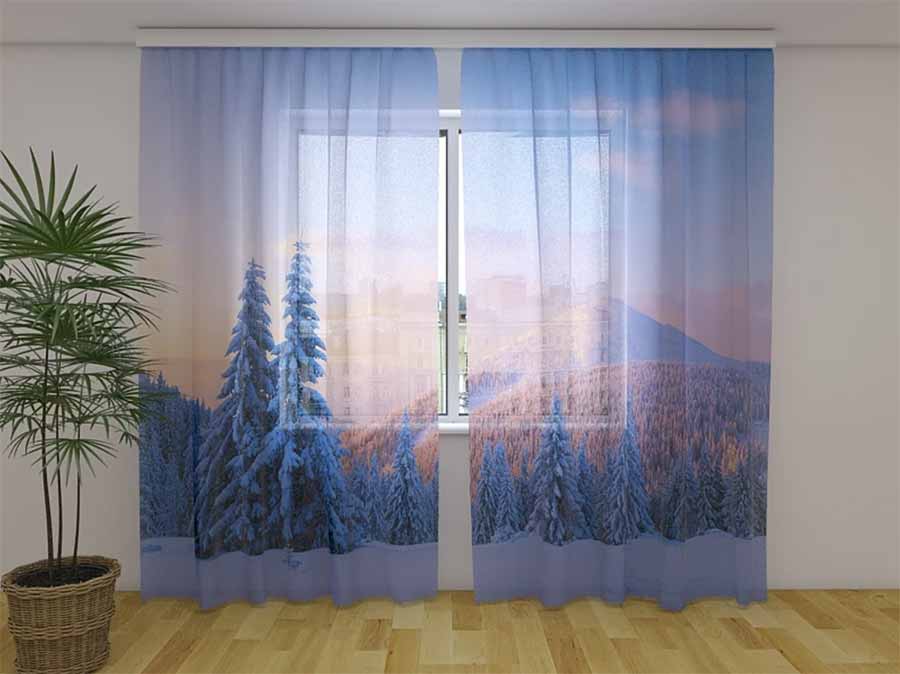 Tenda classica Neve decorativa